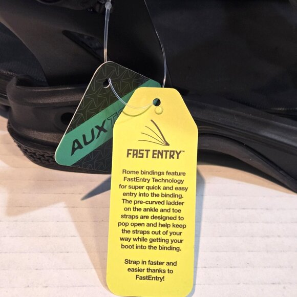 Brand new, never mounted Men's S Rome SDS VICE Snowboard Bindings - Picture 3 of 7